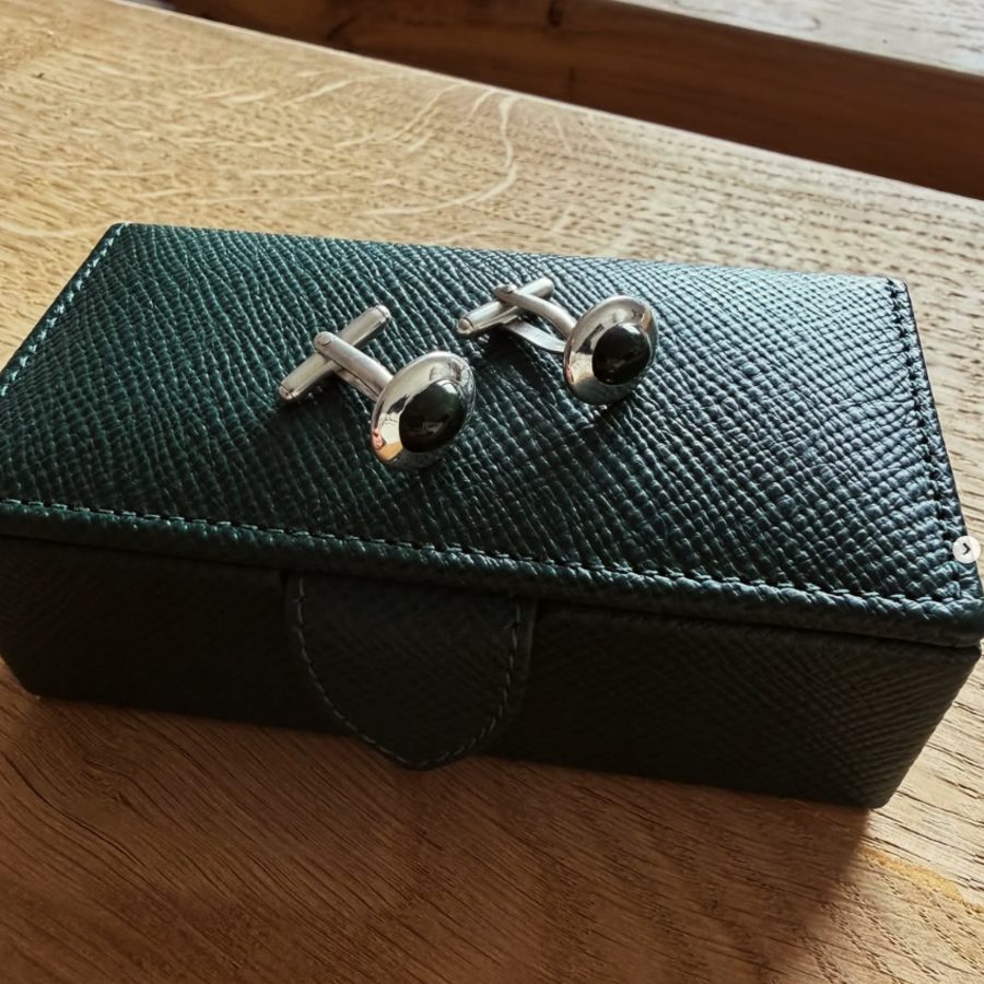 Manschettenknöpfe im Etui